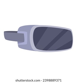Future phone glasses icon cartoon vector. Online goggles 3d. Internet game