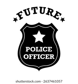Future Police Officer Badge Design