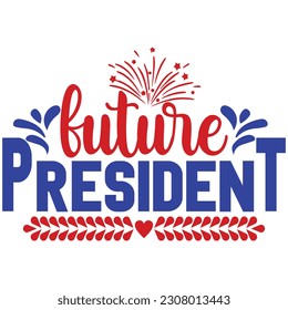 Futuro Presidente, diseño y archivo vectorial.