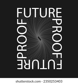 future proof 3d style editable text effect