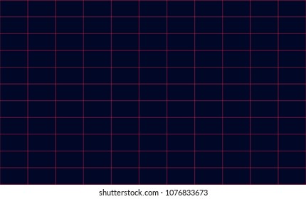 Future retro line background of the 80s. Vector futuristic synth retro wave illustration in 1980s posters style