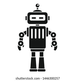 Future robot icon. Simple illustration of future robot vector icon for web design isolated on white background
