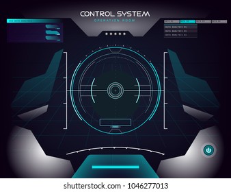 future sight action mode earth interface UI design graphic illustration HUD
