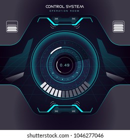 future sight action mode earth interface UI design graphic illustration HUD
