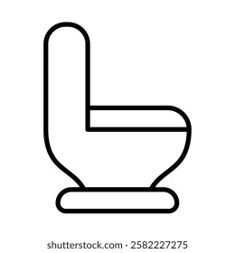 Future sitting toilet with lid