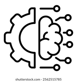 Future Skills Icon Element For Design