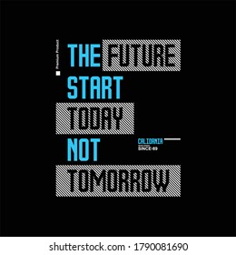 el futuro empieza hoy no mañana vintage