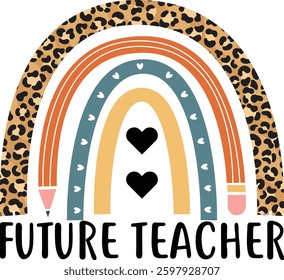 Future Teacher Graphic for kids illustration