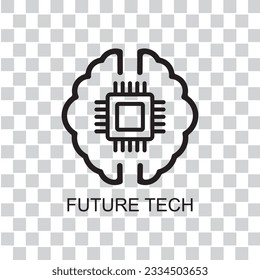 future tech icon , technology icon