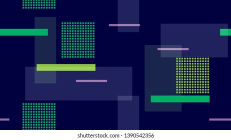 Future Technology Banner Background Car Lights Night City Lines, Stripes. Internet Technology High Speed Connection Abstract Pattern. Space, Communication, Racing Car Lights Neon Vector Background
