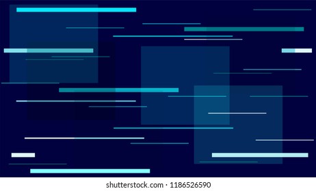 Future Technology Banner Background Street Lights Night City Lines Stripes. High Speed Connection, Internet Technology Trendy Pattern. Space Vector Background Neon Geometric Night City Speed Lines.