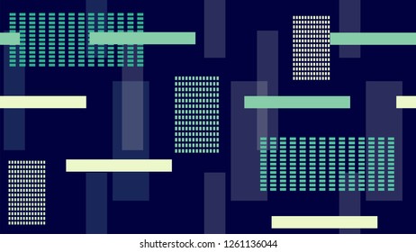 Future Technology Banner Background Street Lights Night City Lines Stripes. Internet Technology High Speed Connection Funky Pattern. Space, Communication, Racing Car Lights Neon Vector Background