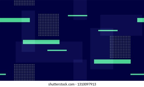 Future Technology Banner Background Street Lights Night Life Lines Stripes. Internet Technology High Speed Connection Abstract Poster. Space, Communication, Night City, TV Geometric Vector Background