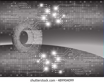 future technology, black cyber security concept background, abstract hi speed digital internet.motion move speed blur. vector