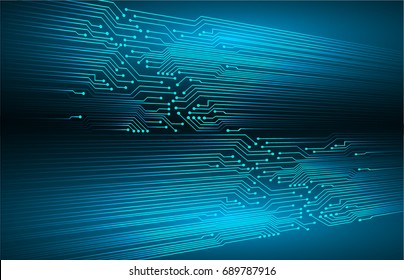 future technology, blue circuit cyber security concept background, abstract hi speed digital internet.motion move blur. pixel. sci fi vector