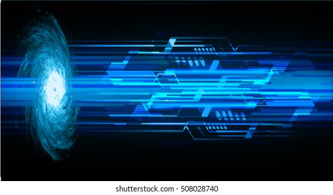 future technology, blue cyber security concept background, abstract hi speed digital internet.motion move speed blur. pixel