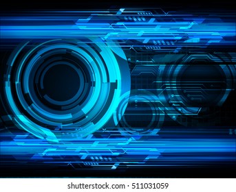 future technology, blue cyber security concept background, abstract hi speed digital internet.motion move speed blur. pixel vector