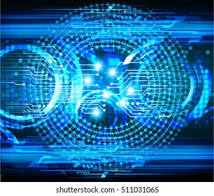 future technology, blue cyber security concept background, abstract hi speed digital internet.motion move speed blur. pixel vector