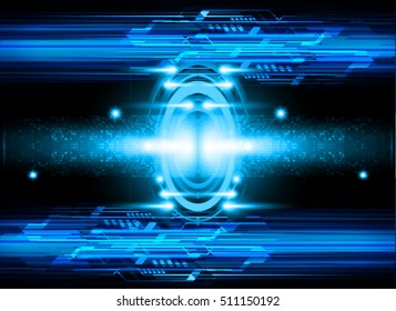 future technology, blue cyber security concept background, abstract hi speed digital internet.motion move speed blur. pixel vector