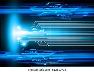 future technology, blue cyber security concept background, abstract hi speed digital internet.motion move speed blur. pixel vector