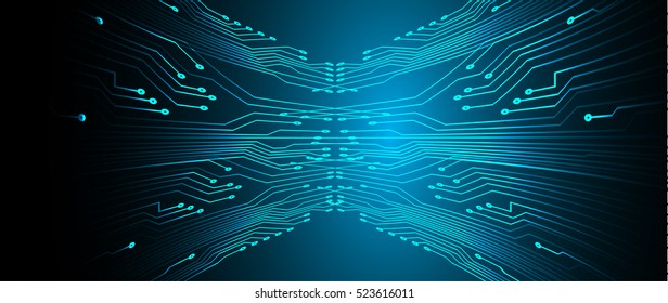 future technology, blue cyber security concept background, abstract hi speed digital internet.motion move speed blur. pixel. vector