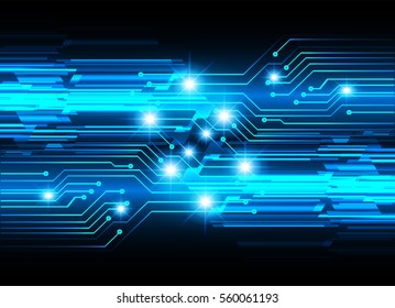 future technology, blue cyber security concept background, abstract hi speed digital internet.motion move blur. pixel. vector