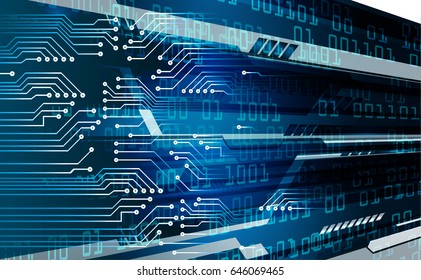 future technology, blue cyber security concept background, abstract hi speed digital internet.motion move blur. pixel. vector