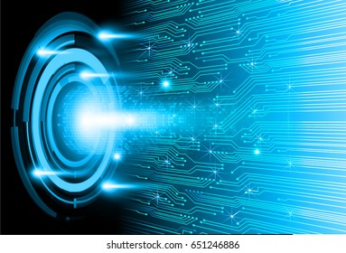 future technology, blue cyber security concept background, abstract hi speed digital internet.motion move blur. pixel. vector