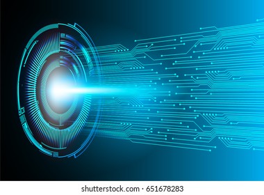 future technology, blue cyber security concept background, abstract hi speed digital internet.motion move blur. pixel. vector