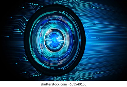 future technology, blue cyber security concept background, abstract hi speed digital internet.motion move blur. pixel. vector