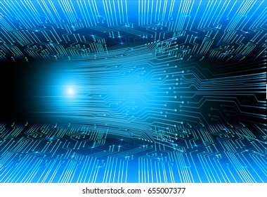 future technology, blue cyber security concept background, abstract hi speed digital internet.motion move blur. pixel. vector