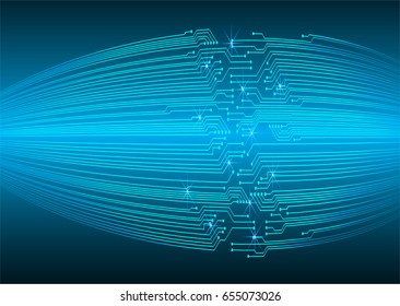 future technology, blue cyber security concept background, abstract hi speed digital internet.motion move blur. pixel. vector