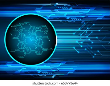 future technology, blue cyber security concept background, abstract hi speed digital internet.motion move blur. pixel. vector