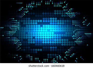 future technology, blue cyber security concept background, abstract hi speed digital internet.motion move blur. pixel. vector