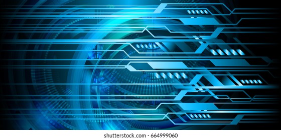future technology, blue cyber security concept background, abstract hi speed digital internet.motion move blur. pixel. vector