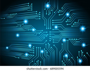 future technology, blue cyber security concept background, abstract hi speed digital internet.motion move blur. pixel. vector