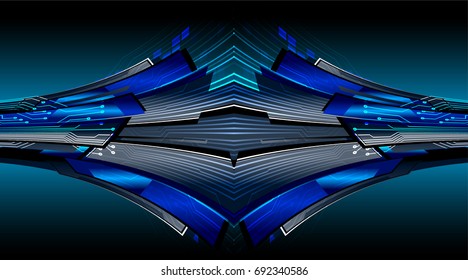 future technology, blue cyber security concept background, abstract hi speed digital internet.motion move blur. pixel. vector