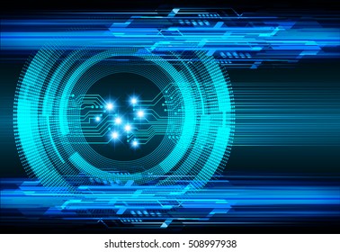 future technology, blue eye cyber security concept background, abstract hi speed digital internet.motion move speed blur. pixel eyeball vector