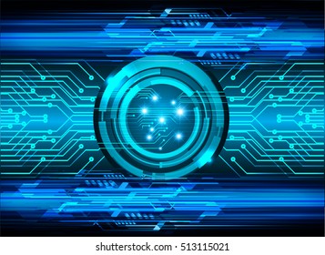 future technology, blue eye cyber security concept background, abstract hi speed digital internet.motion move speed blur. pixel eyeball vector
