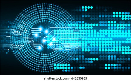 future technology, blue eye cyber security concept background, abstract hi speed digital internet.motion move blur. pixel.