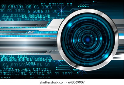 future technology, blue eye cyber security concept background, abstract hi speed digital internet.motion move blur. pixel. vector