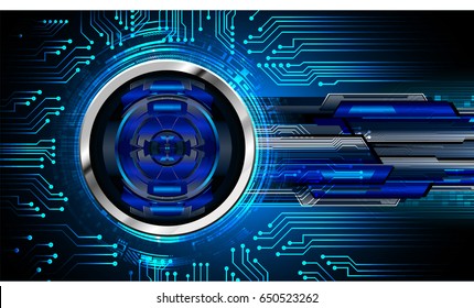 future technology, blue eye cyber security concept background, abstract hi speed digital internet.motion move blur. pixel. vector