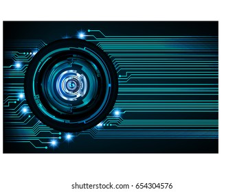 future technology, blue eye cyber security concept background, abstract hi speed digital internet.motion move blur. pixel. vector