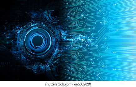 future technology, blue eye cyber security concept background, abstract hi speed digital internet.motion move blur. pixel. vector