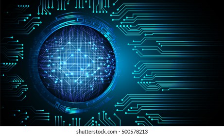 future technology, blue eye light cyber security concept background, abstract hi speed digital data internet website. motion move speed blur. eyeball
