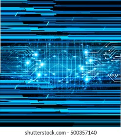 future technology, blue light cyber security concept background, abstract hi speed digital data internet website. motion move speed blur. pixel vector