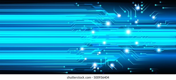 future technology, blue light cyber security concept background, abstract hi speed digital data internet website. motion move speed blur. pixel vector