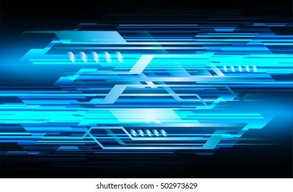 future technology, blue light cyber security concept background, abstract hi speed digital data internet website. motion move speed blur. pixel vector