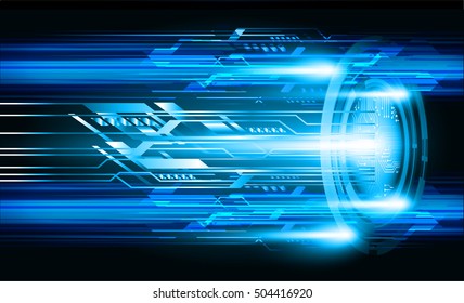 future technology, blue light cyber security concept background, abstract hi speed digital data internet website. motion move speed blur. pixel vector