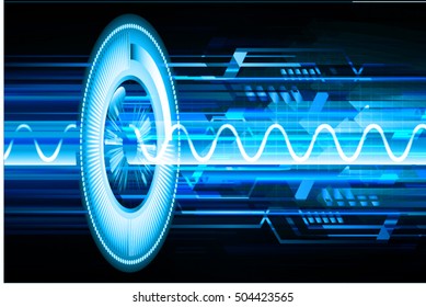 future technology, blue light cyber security concept background, abstract hi speed digital data internet website. motion move speed blur. pixel vector